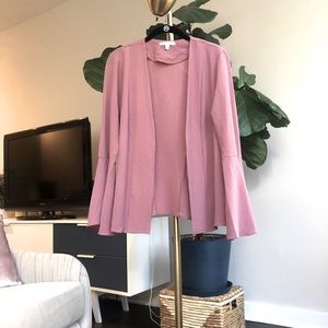 Moa moa light pink blouse